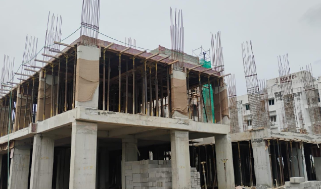 DRA Beena Clover Flats in selaiyur East Tambaram Chennai construction updates image-2